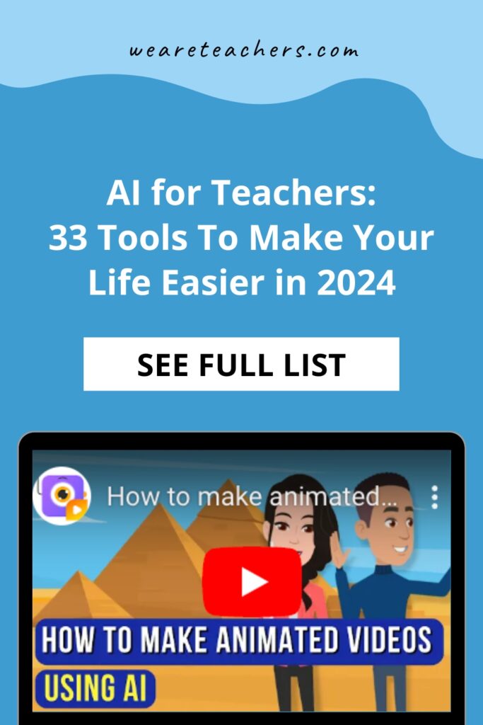 Move over, ChatGPT! These AI tools for teachers help you save time and energy you can use with students in your classroom instead.