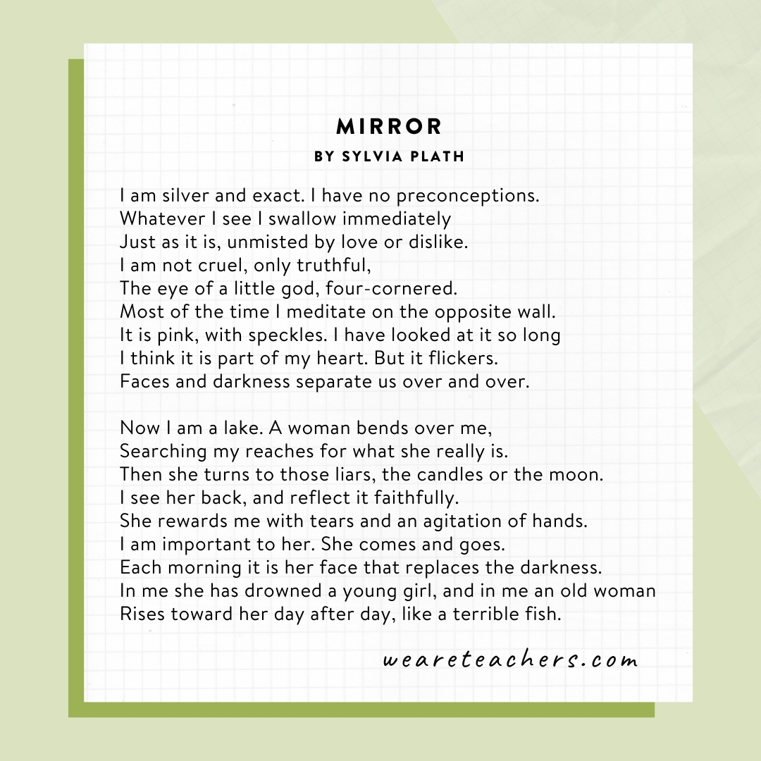 Mirror by Sylvia Plath