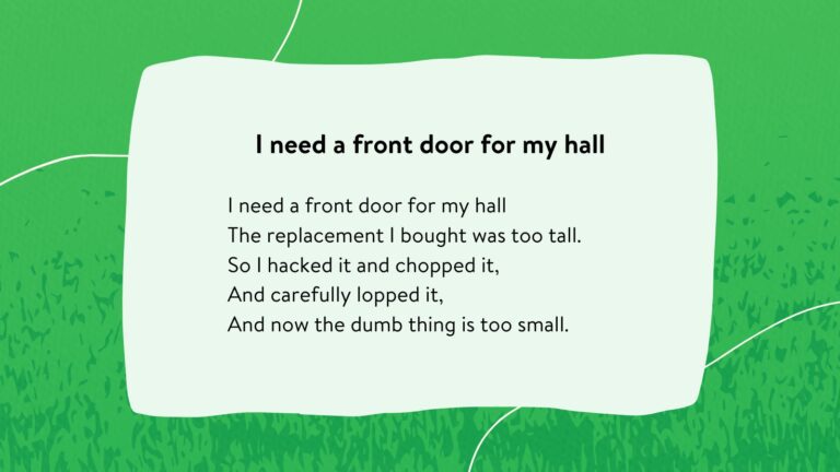 I need a front door for my hall.