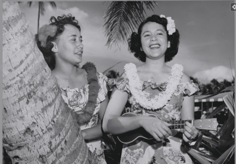 Pacific Islander heritage ukelele from Portuguese